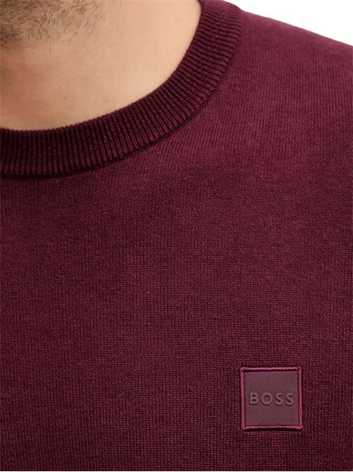 Maglioncino in cotone e cashmere Boss Orange | 50527583604